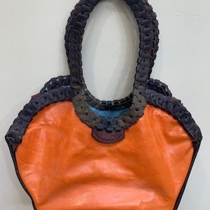 Bella Dolci- one of a kind leather handmade handbag